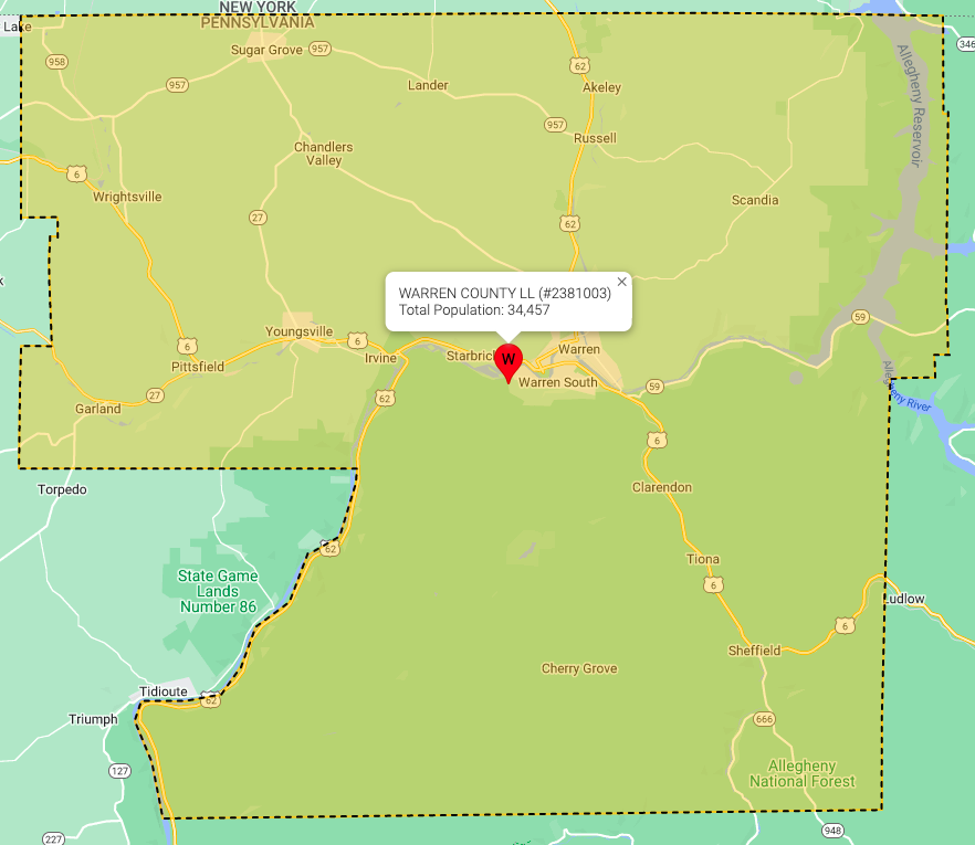 Warren County Youth Baseball and Softball Association > Registration Info